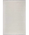 Gümüşsuyu Deco Geo 80010 Dikdörtgen Polyester Pamuk Karışımlı Makine Halısı-Krem