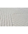 Gümüşsuyu Deco Geo 80010 Dikdörtgen Polyester Pamuk Karışımlı Makine Halısı-Krem
