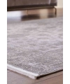 Gümüşsuyu İpekzade100 80042 Doğal İplik Dikdörtgen Makine Halısı-Gri