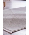 Gümüşsuyu Ledax 17741 Dikdörtgen Polyester Makine Halısı-Gri