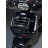 Lambretta X300 X250 X125 Ön port bagaj - Mat Siyah