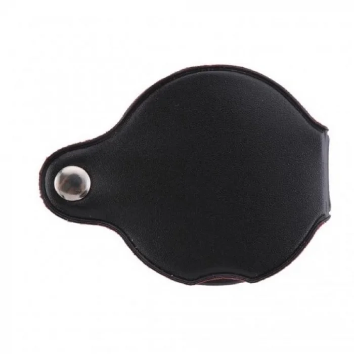 5x50mmmini Büyüteç,cepte Taşınan,optik Lens Katlanabilir Deri Kaplamaxx1051