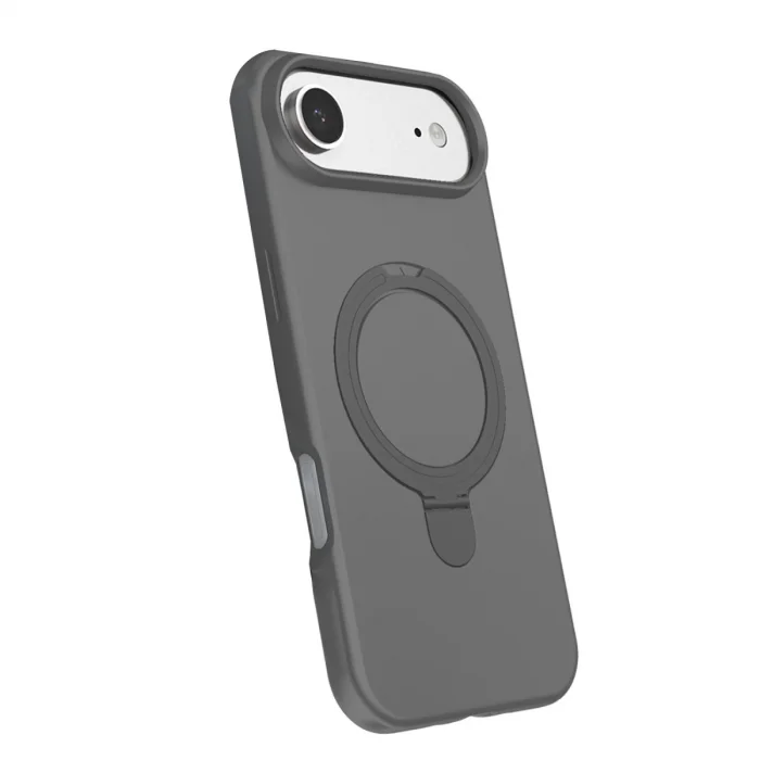 Apple İphone 17 Air Regal Magsafe Standlı Kapak - Titan Gri