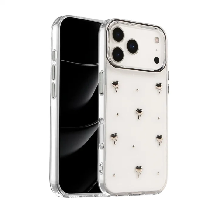 Apple İphone 17 Pro Fiyonk Desenli Kapak - Desen 1