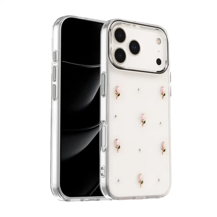 Apple İphone 17 Pro Fiyonk Desenli Kapak - Desen 6