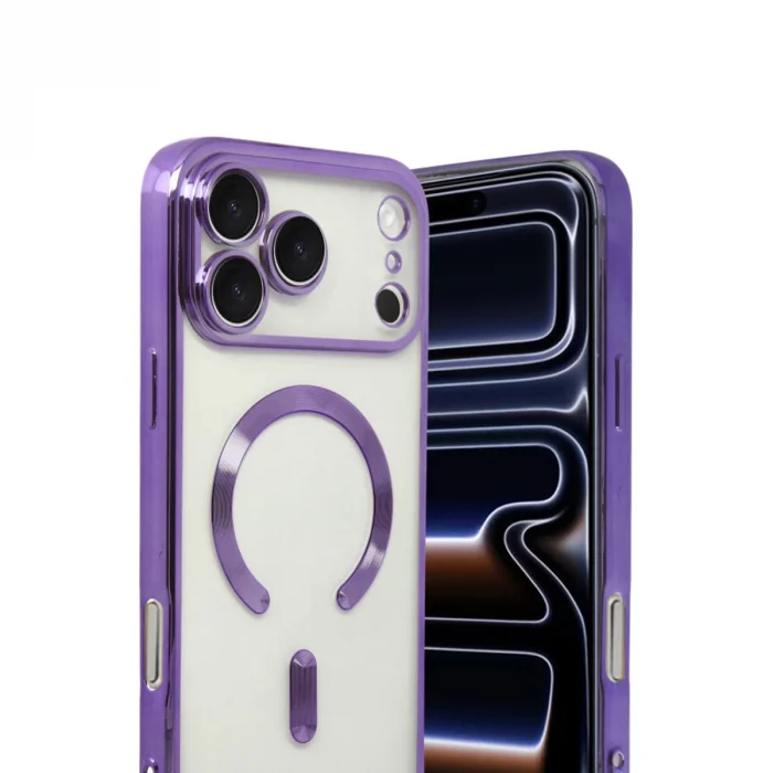 Apple İphone 17 Pro Kross Magneticsafe Kapak - Mor