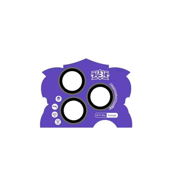 Apple İphone 17 Pro Max Bilvis Titan Kamera Lens - Natural Grey