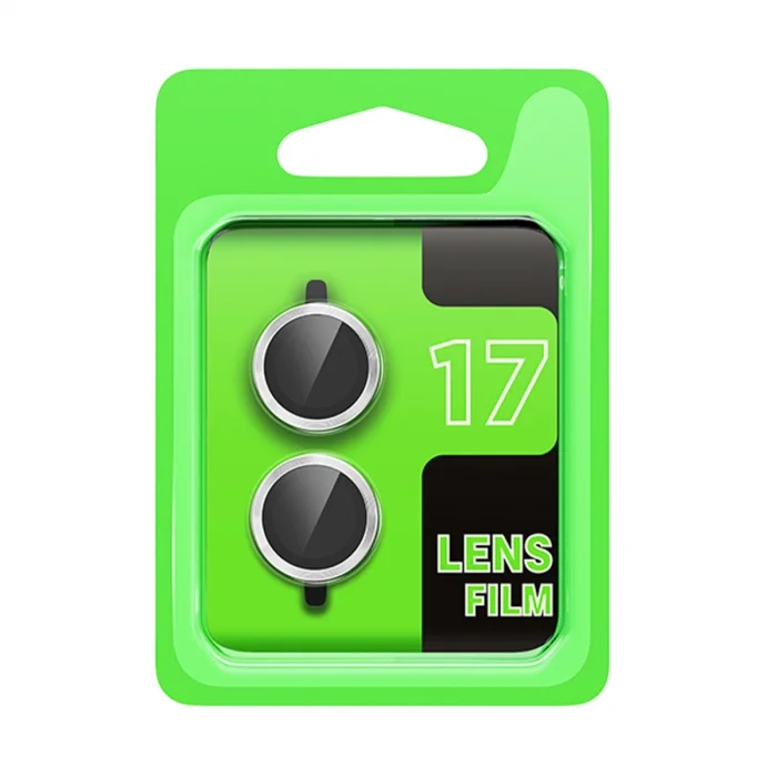 Apple İphone 17 Raze Metal Kamera Lens - Gümüş