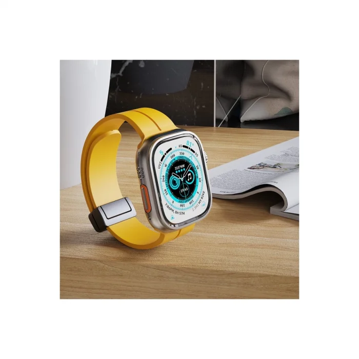 Apple Watch 38mm Kr412 Elegance Stylısh Kordon - Siyah