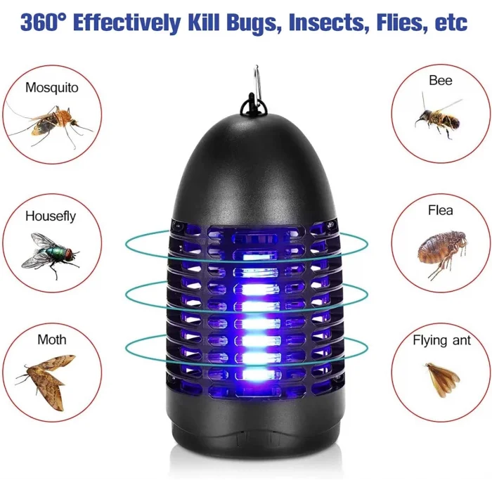 Fyc Elektrikli Böcek Öldürücü, Böcek Tuzağı Sinek Lambası, Uv Işıklı, Sivrisinek Lambası, Temizlik Fırçası, Sivrisinek Kapanı, Sinek Kapanı, Böcek...