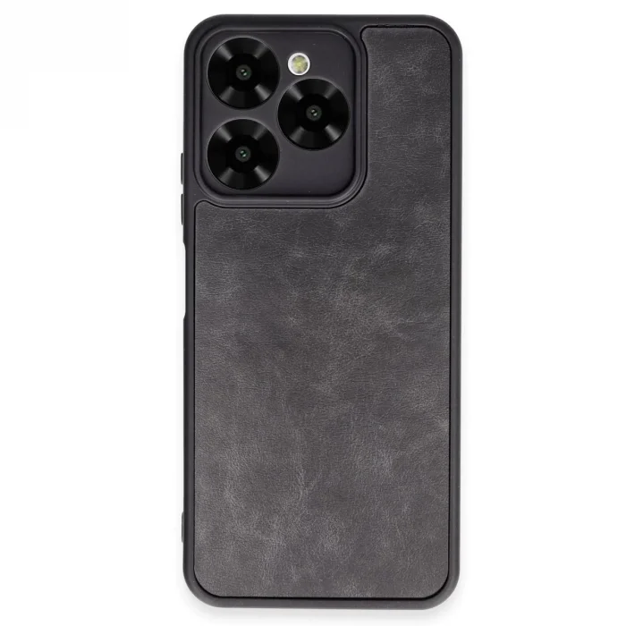 General Mobile Era 30 Kılıf Aras Deri Kapak - Siyah