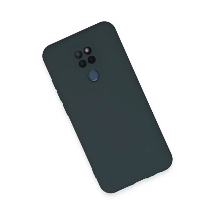 General Mobile Gm 20 Kılıf Nano İçi Kadife Silikon - Koyu Yeşil