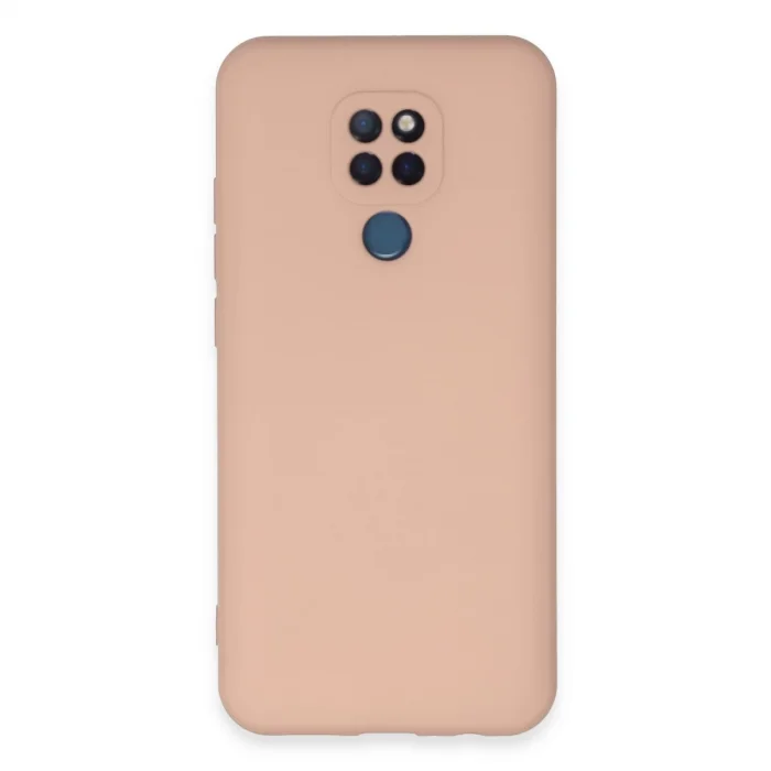 General Mobile Gm 20 Kılıf Nano İçi Kadife Silikon - Pudra