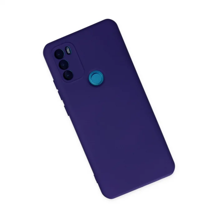 General Mobile Gm 21 Plus Kılıf Nano İçi Kadife Silikon - Mor