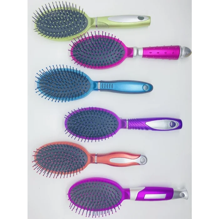 Haowei Oval Renkli Saç Fırçası Tarak