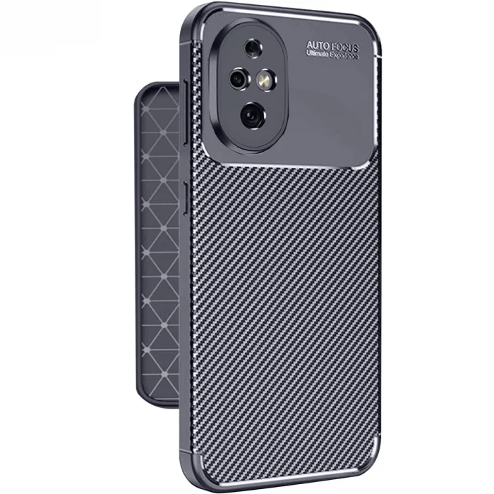 Honor 200 Kılıf Auto Focus Karbon Kapak - Lacivert