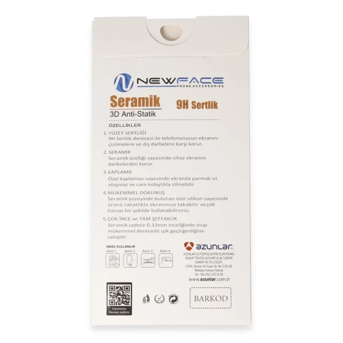 Huawei Mate 20 Lite 3d Antistatik Mat Seramik Nano Ekran Koruyucu