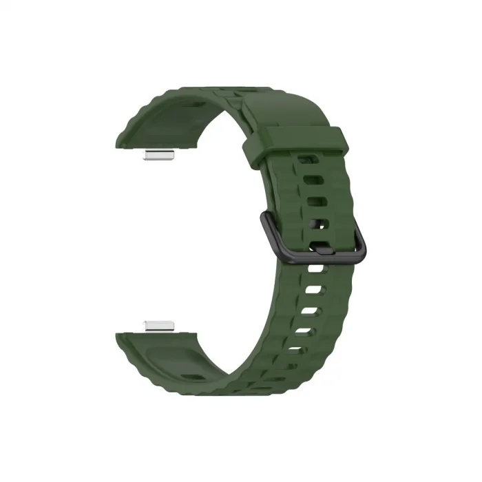 Huawei Watch Fit 3 Klasik Kordon - Koyu Yeşil