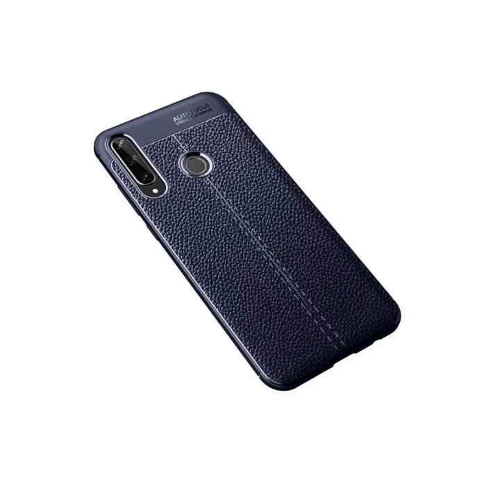 Huawei Y6p Kılıf Auto Focus Kapak - Lacivert