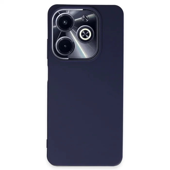 İnfinix Hot 40i Kılıf First Silikon - Lacivert