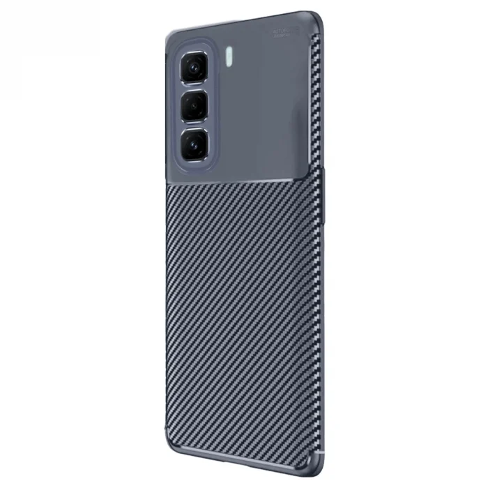 İnfinix Hot 50 Pro Plus 4g Auto Focus Karbon Kapak - Lacivert
