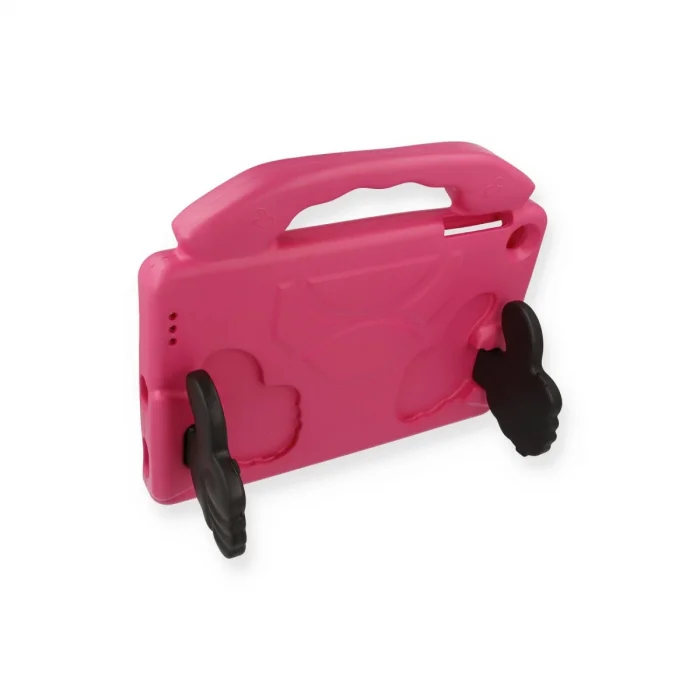 İpad 2022 10.9 (10.nesil) Kılıf Like Stantlı Tablet Silikon - Pembe