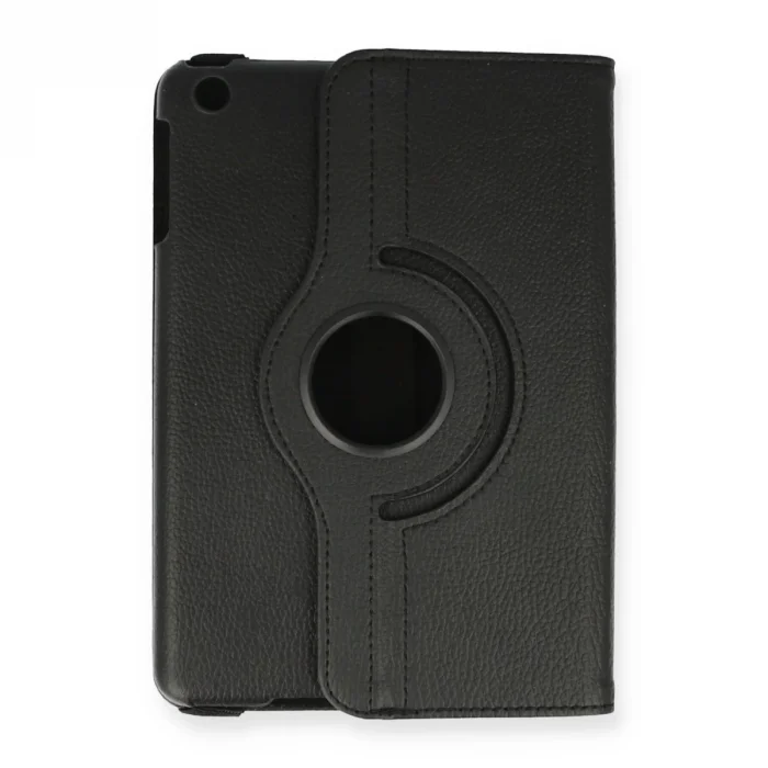 İpad Mini 1 Kılıf 360 Tablet Deri Kılıf - Siyah