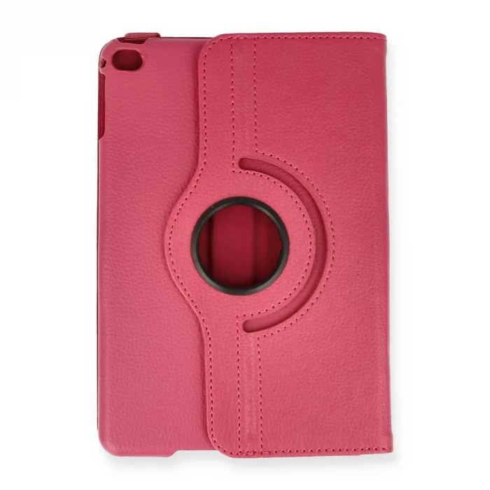 İpad Mini 4 Kılıf 360 Tablet Deri Kılıf - Pembe