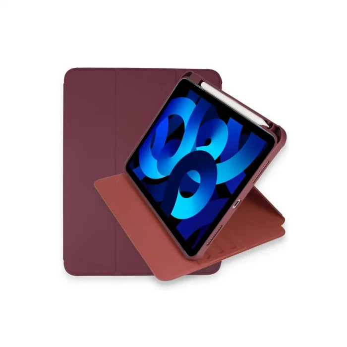 İpad Pro 11 (2021) Kılıf Ling 360 Kalemlikli Tablet Kılıf - Mor