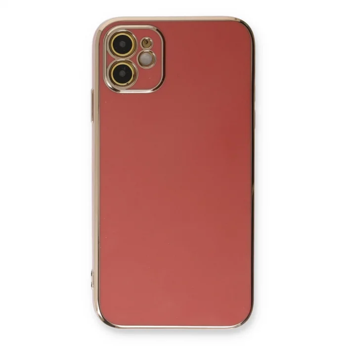 İphone 11 Kılıf Volet Silikon - Kırmızı