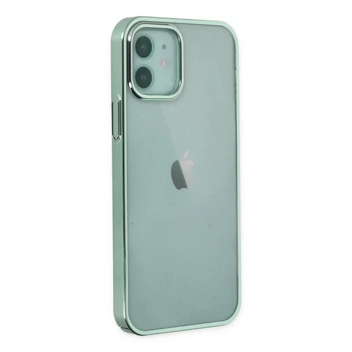 İphone 12 Kılıf Element Silikon - Yeşil