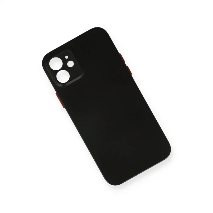 İphone 12 Kılıf Pp Ultra İnce Kapak - Siyah