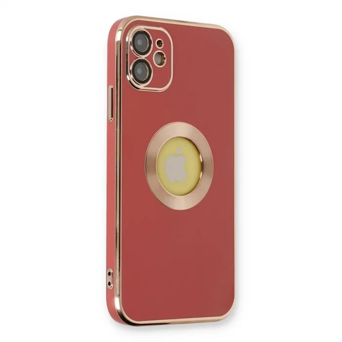 İphone 12 Kılıf Store Silikon - Kırmızı