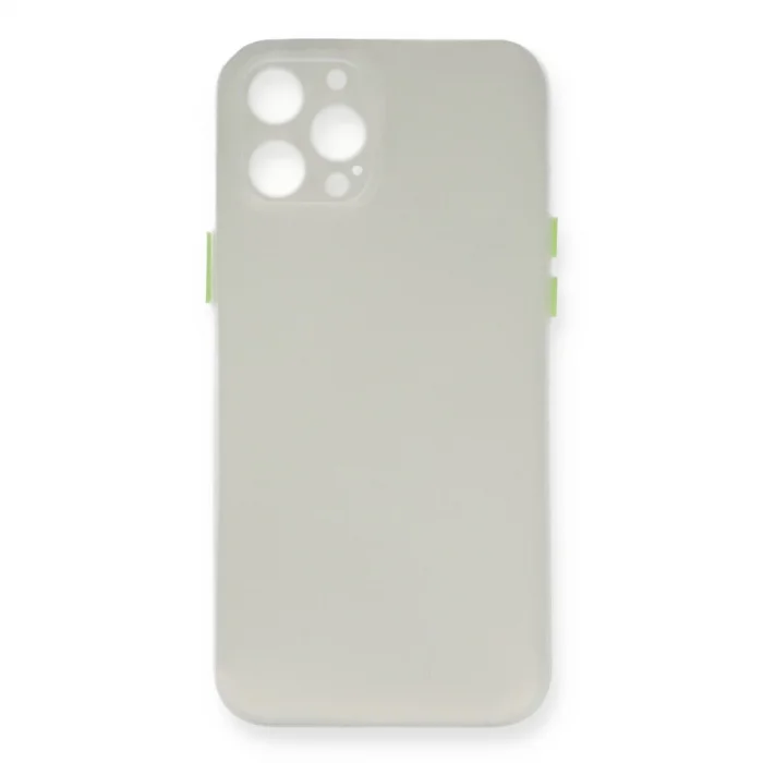 İphone 12 Pro Kılıf Pp Ultra İnce Kapak - Beyaz