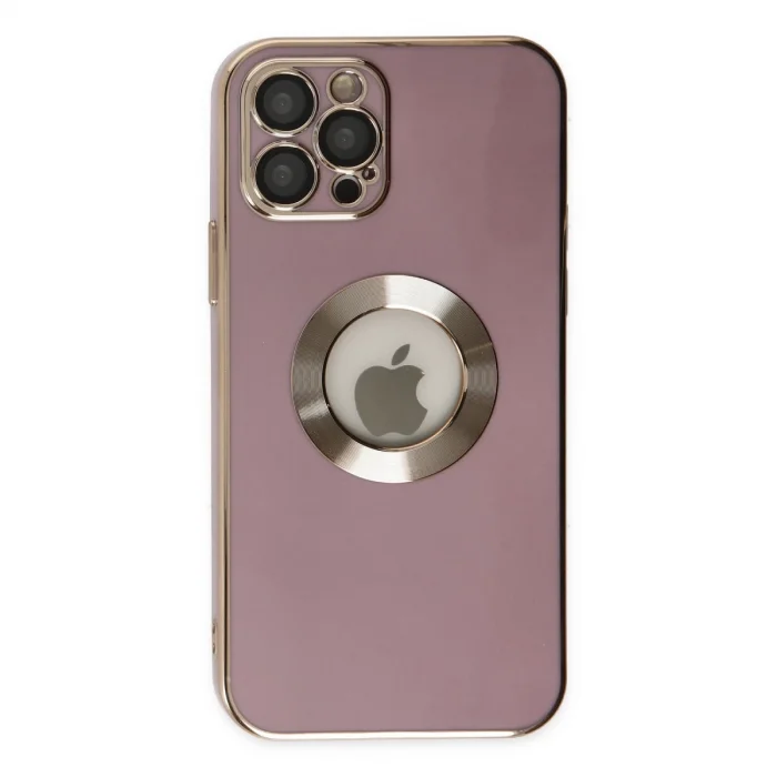 İphone 12 Pro Kılıf Store Silikon - Mor