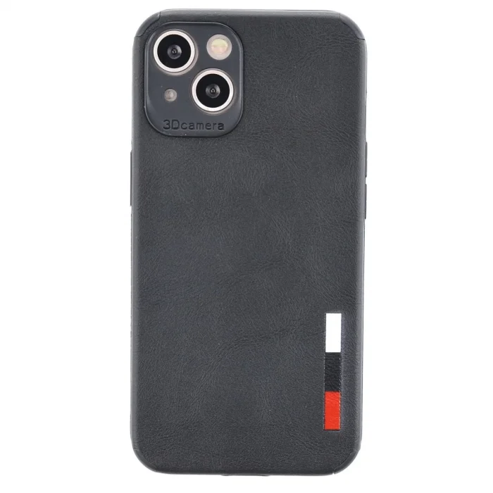 İphone 13 Mini Kılıf Loop Deri Silikon - Siyah