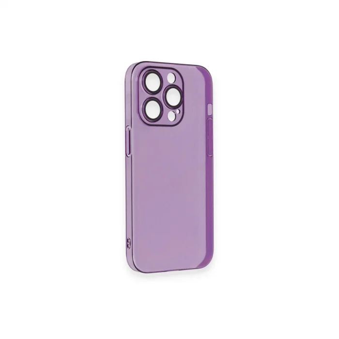 İphone 13 Pro Max Kılıf Armada Lensli Kapak - Derin Mor