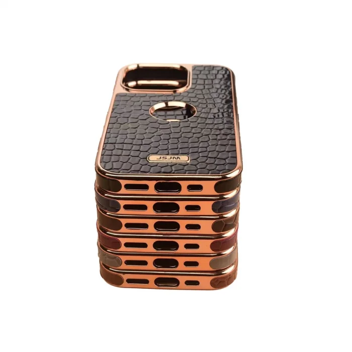 İphone 13 Pro Max Kılıf Snake Kapak - Bordo