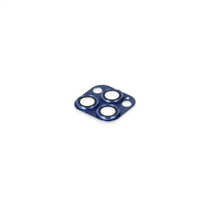 İphone 13 Pro Max Pers Alüminyum Kamera Lens - Lacivert