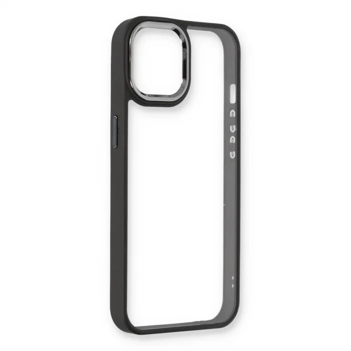 İphone 14 Plus Kılıf Dora Kapak - Siyah