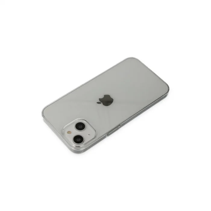 İphone 14 Plus Kılıf Pc Sert Şeffaf Kapak - Şeffaf