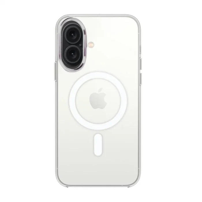 İphone 16 Kılıf Pc Real Magsafe Kapak - Şeffaf