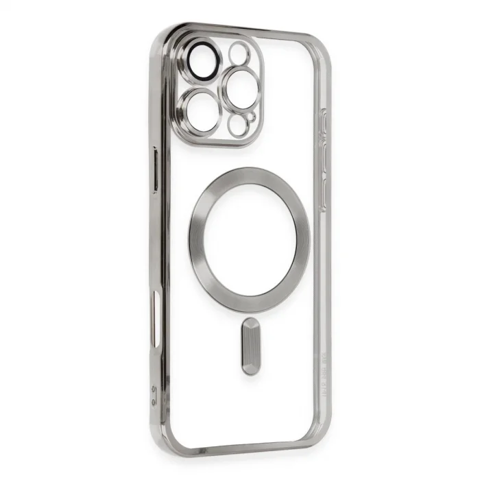 İphone 16 Pro Max Kılıf Kross Magneticsafe Kapak - Titan Gri