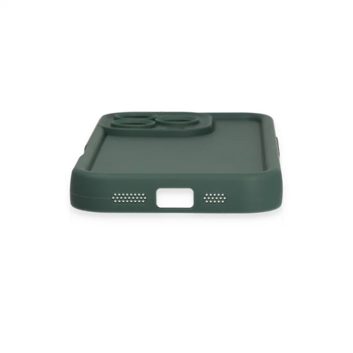 İphone 16 Pro Max Kılıf Viera Silikon - Koyu Yeşil