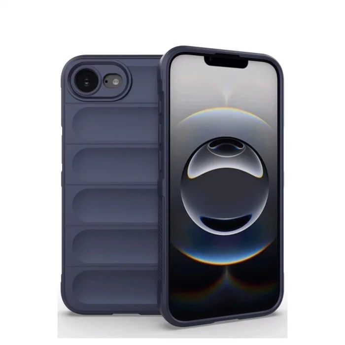 İphone 16e Kılıf Optimum Silikon - Lacivert