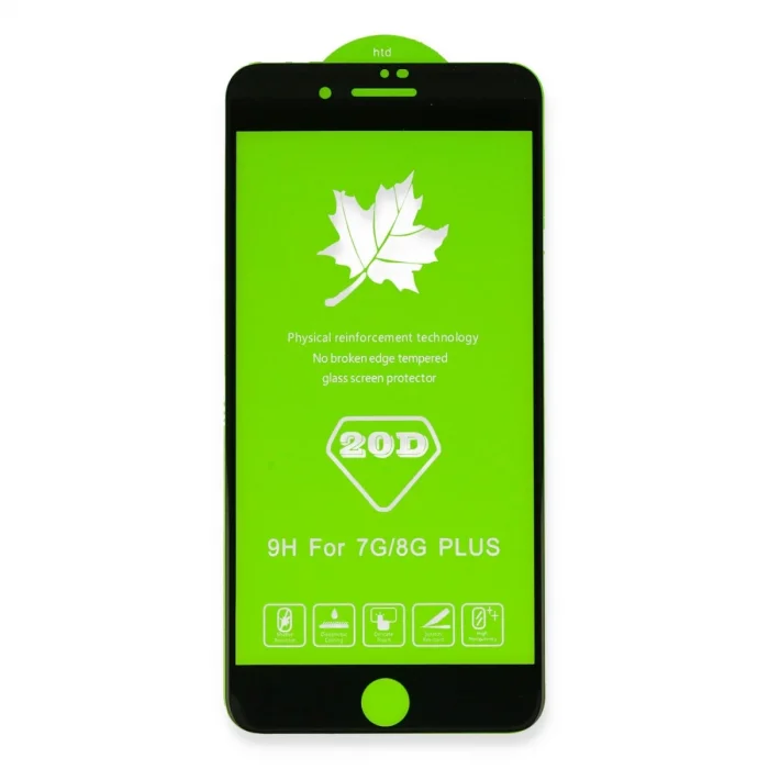 İphone 6 Plus 20d Premium Cam Ekran Koruyucu - Beyaz