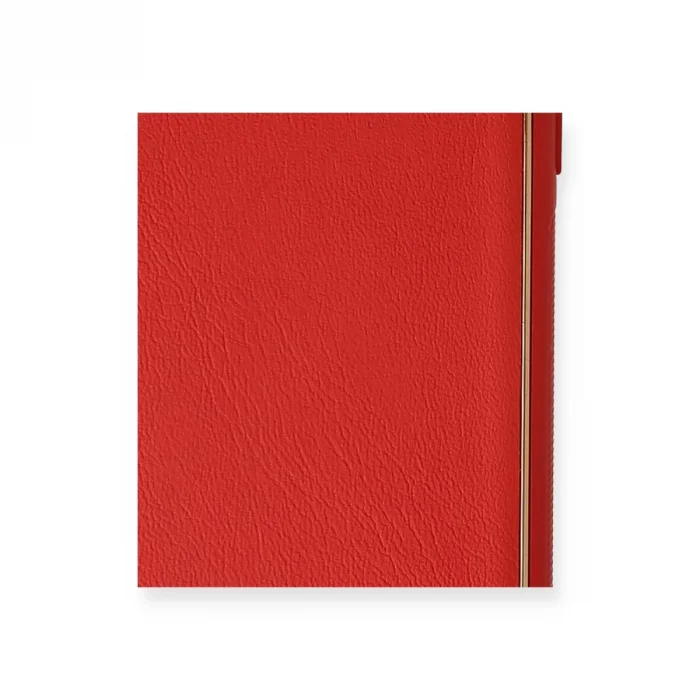 İphone 7 Kılıf Coco Deri Silikon Kapak - Kırmızı