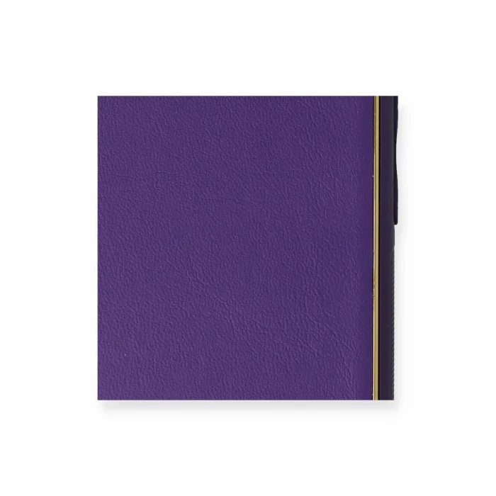 İphone 7 Kılıf Coco Deri Silikon Kapak - Mor