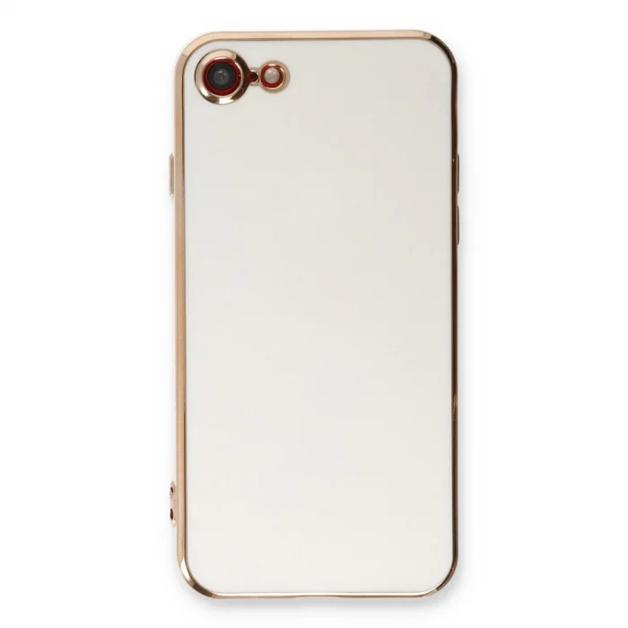 İphone 7 Kılıf Volet Silikon - Beyaz