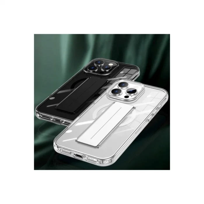 Joko İphone 14 Pro Max Kılıf Alfa Magsafe Standlı Kapak - Siyah